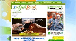 Desktop Screenshot of dietenak.com