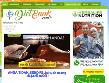Tablet Screenshot of dietenak.com